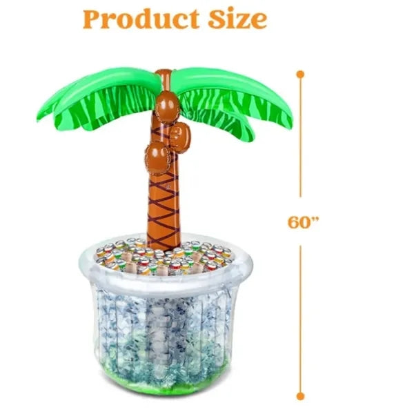 60" Inflatable Palm Tree Cooler