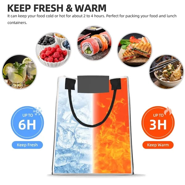 Insulated Cooler Bag W/Carry Handles Wedding Gifts Lunch Box