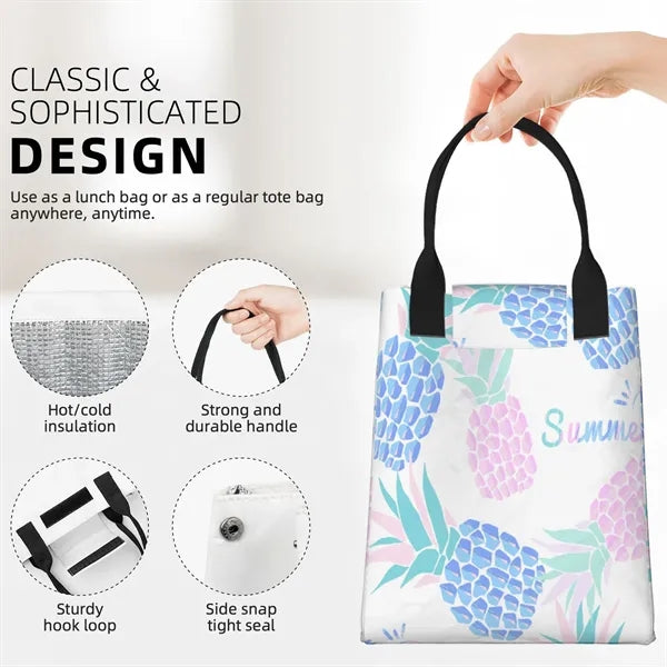Insulated Cooler Bag W/Carry Handles Wedding Gifts Lunch Box