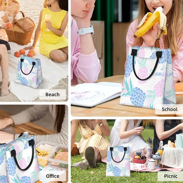 Insulated Cooler Bag W/Carry Handles Wedding Gifts Lunch Box