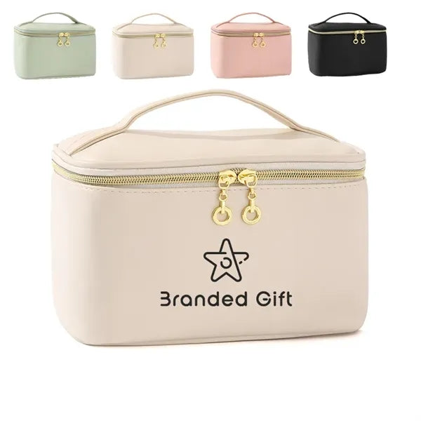 Large Capacity Travel Makeup Case Organizer Cosmetic Bag