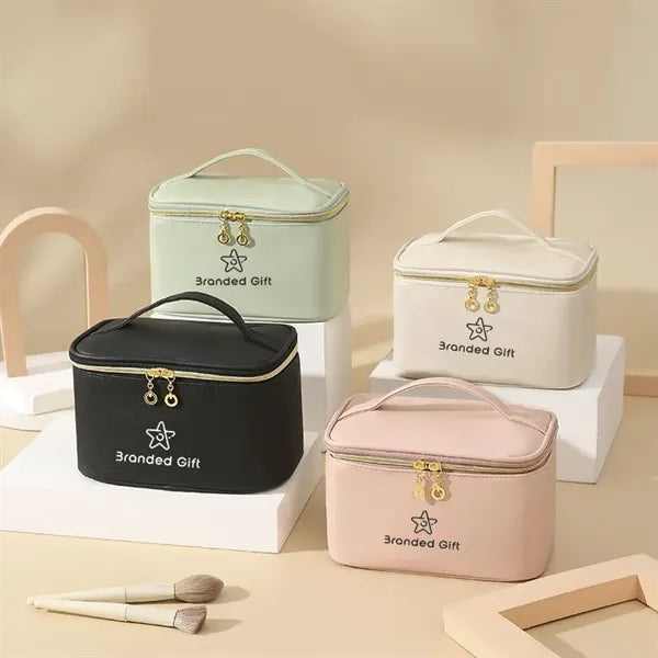 Large Capacity Travel Makeup Case Organizer Cosmetic Bag