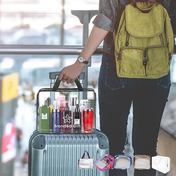 Clear Makeup Cosmetic Toiletry Organizer Bag