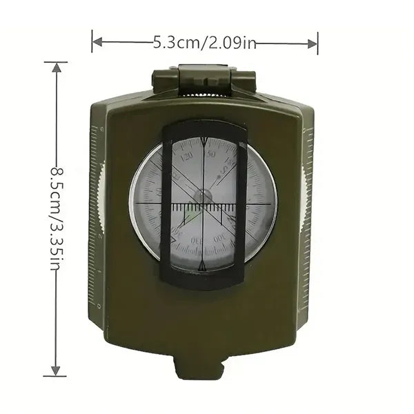 Military Compass Sighting Luminous Camping Survival Supplies