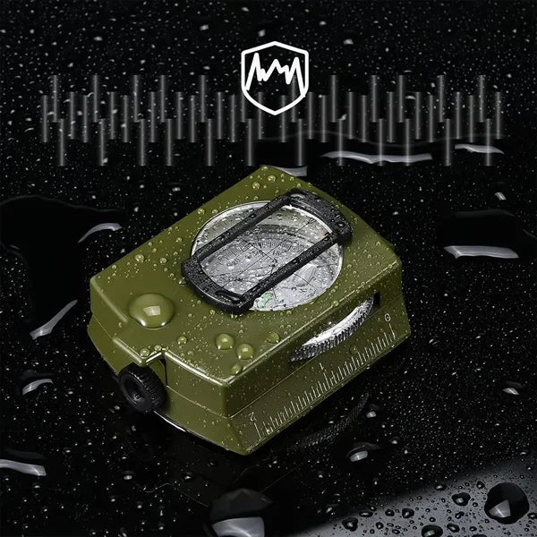 Military Compass Sighting Luminous Camping Survival Supplies
