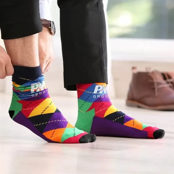 Crew Cut Dye Sublimated Socks