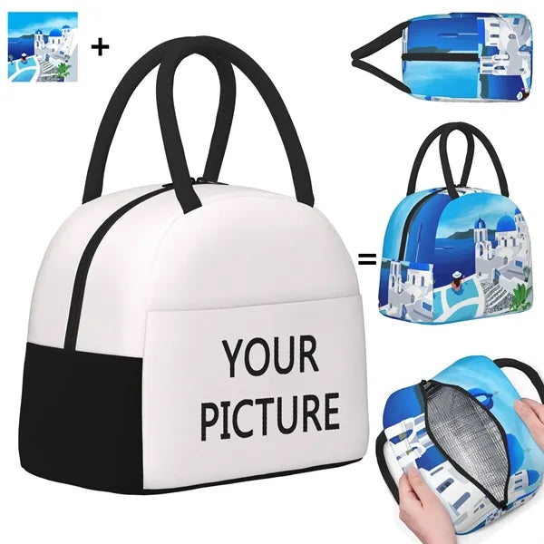 Lunch Bag Insulated Cooler W/Carry Handles Drink Carrier