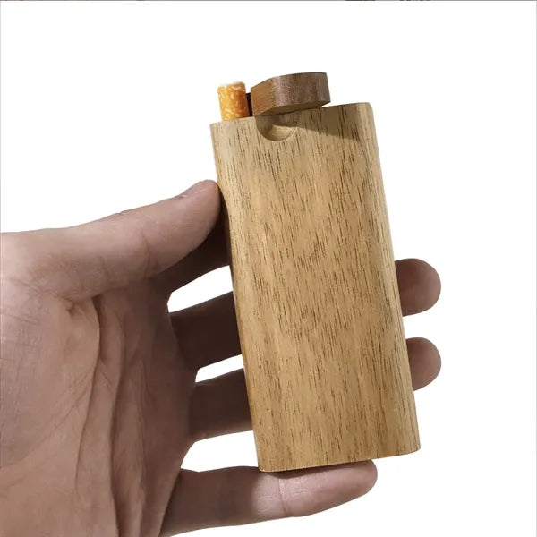 Portable Wooden Tobacco Box