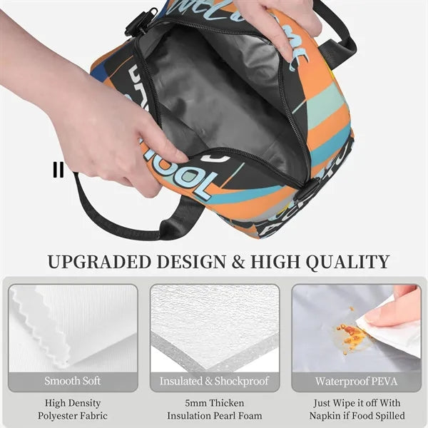Cross Body Cooler Insulated Lunch Bag Housewarming Gift