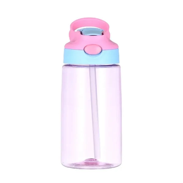 16oz Kids Water Bottle with Straw & Handle