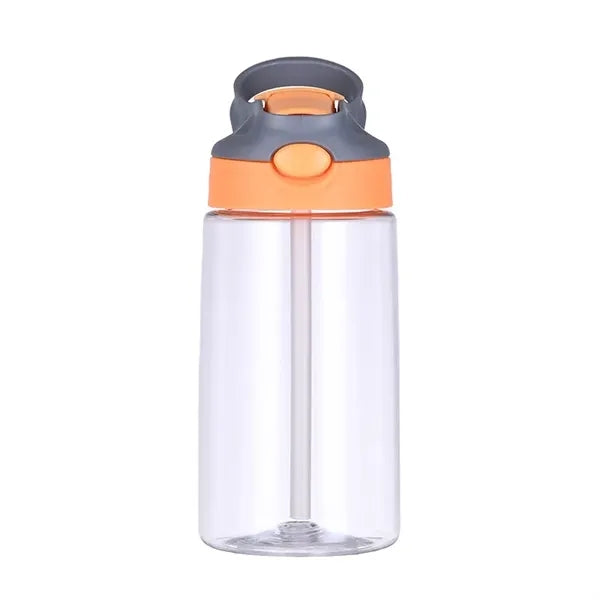 16oz Kids Water Bottle with Straw & Handle