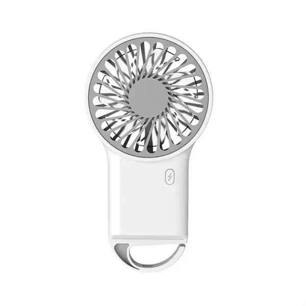 Mini Handheld Fan For Travel Bulid in Clip Carabiner