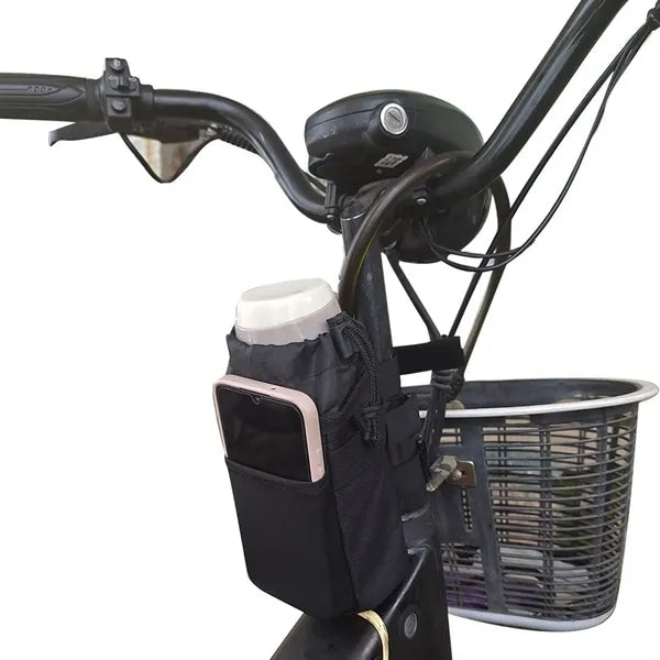 Waterproof cycling water bottle bag for cell phone, keys