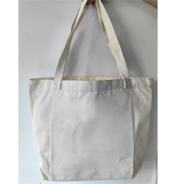12oz Cotton Canvas Portable Travel Yoga Tote Mat Bag