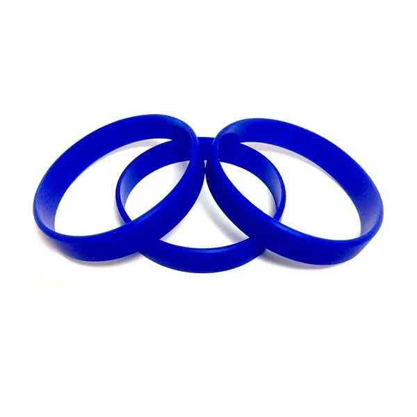 Glowing Blank Silicone Bracelet Wristbands