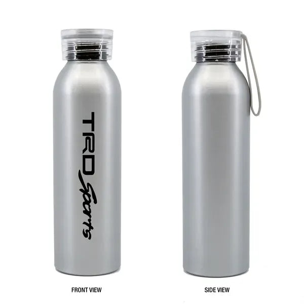 20oz. Aluminum Bottle with Silicone Carrying Strap