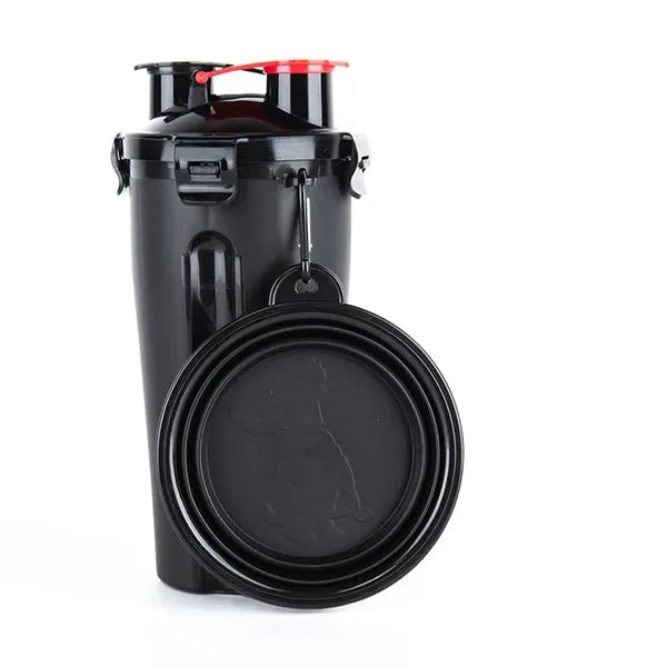 2 in 1 Portable Pet Water and Food Dispenser