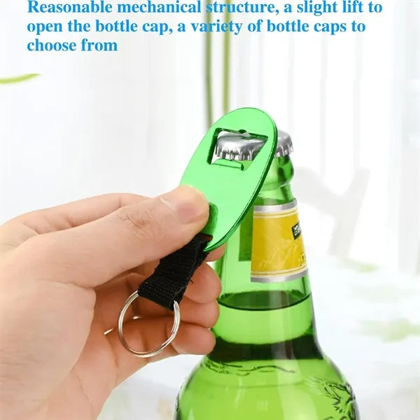 Aluminum Bottle Opener Keychain