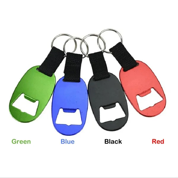 Aluminum Bottle Opener Keychain