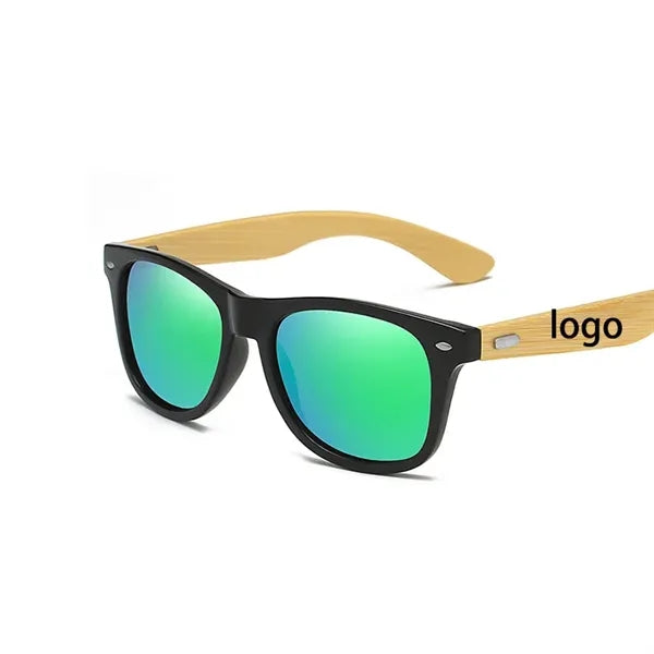 Bamboo Recycled Polycarbonate UV400 Sunglasses