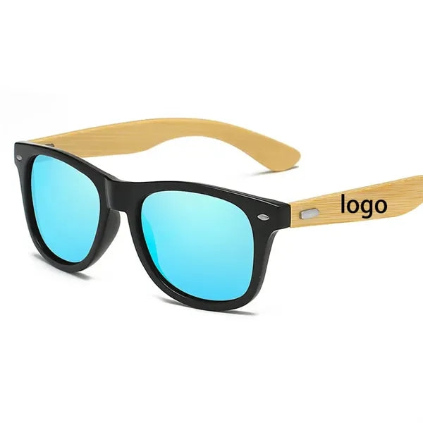Bamboo Recycled Polycarbonate UV400 Sunglasses
