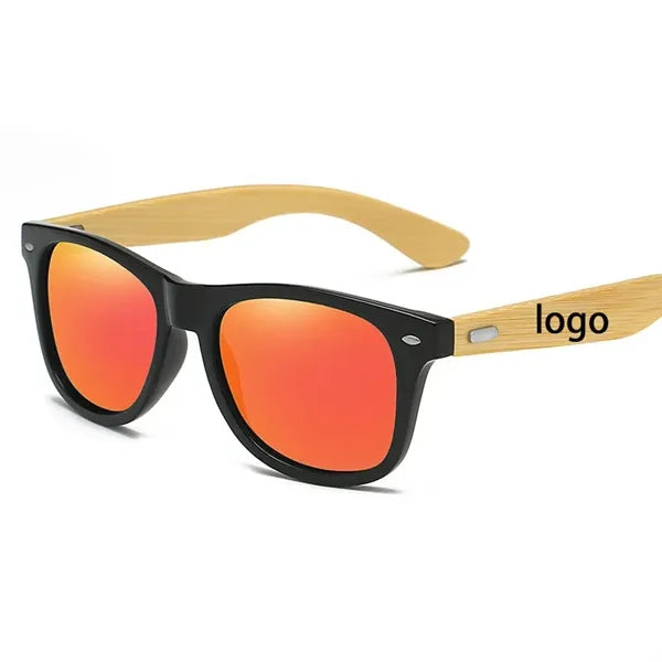 Bamboo Recycled Polycarbonate UV400 Sunglasses