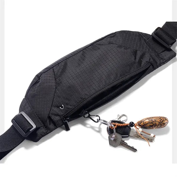 Zipper Fanny Pack Waist Pouch Adjustable Belt Hip Bum Bag