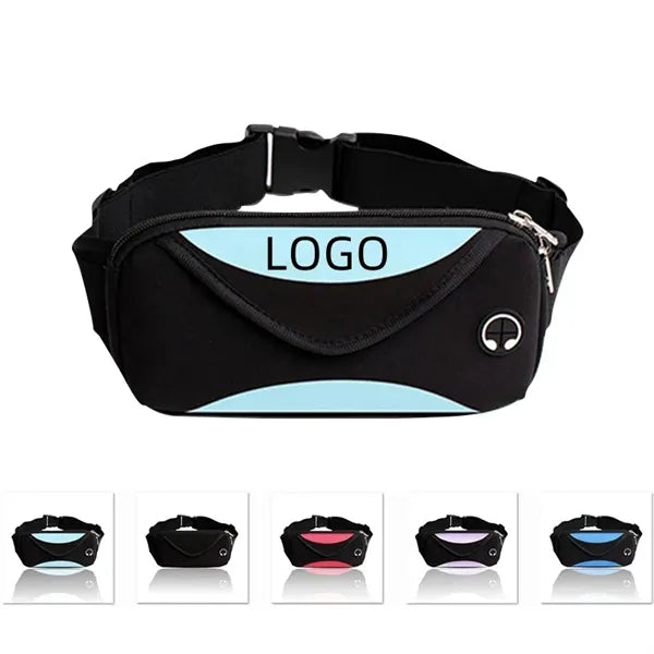 Zipper Fanny Pack Waist Pouch Adjustable Belt Hip Bum Bag