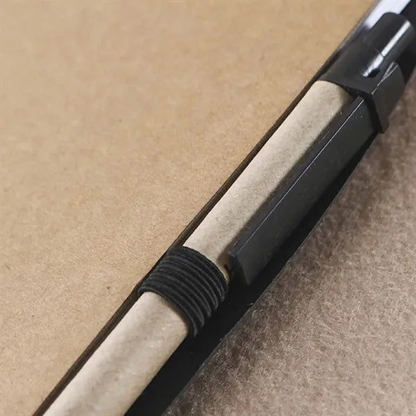 Eco-friendly kraft paper coil office business notebook