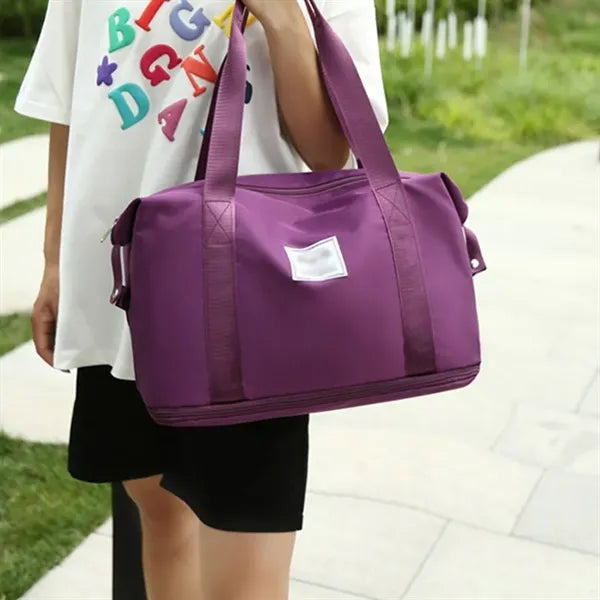 Foldable Gym Duffle Bag Weekend Overnight Hospital Holdalls