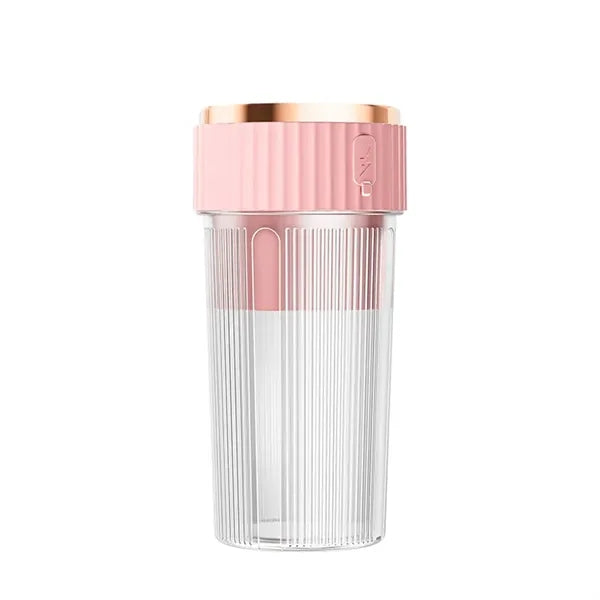 Mini Juice Mixer Cup with Lid, Electric Cordless Blender