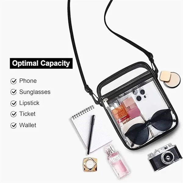 Clear Purse Stadium Messenger Bag