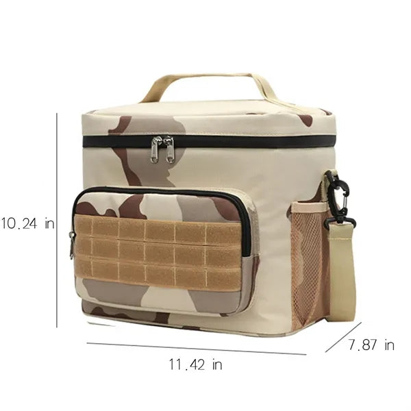 15L Tactical Insulated Lunch Box Large Refrigerated Tote Bag