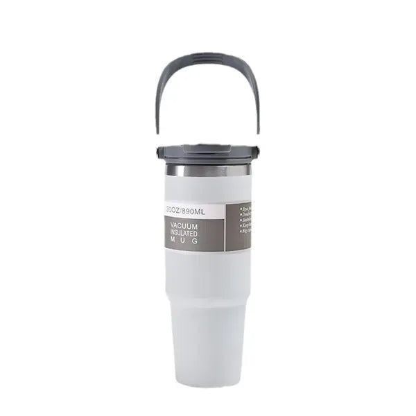30oz Insulated Travel Mug with Handle Full Color Printing
