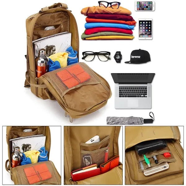 Military Tactical Backpack Outdoor Camping Hiking Bag