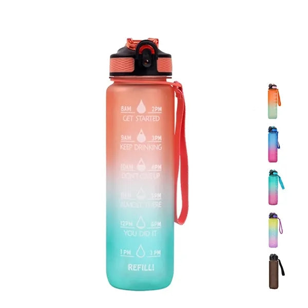 Transparent Blank Drinking Outdoor Plastic Water Bottle