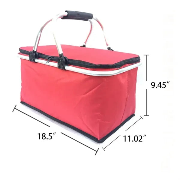 Folding Picnic Basket