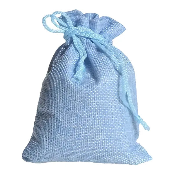 Stylish Burlap Bags Jewelry With Drawstring