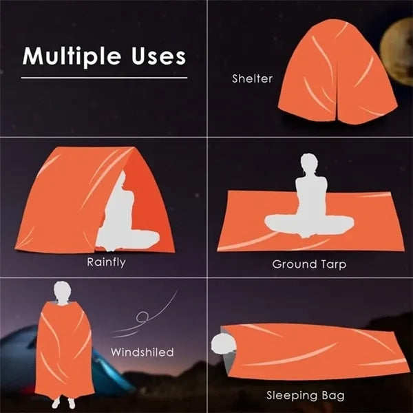 Portable Waterproof Survival Emergency Bivvy Sleeping Bag