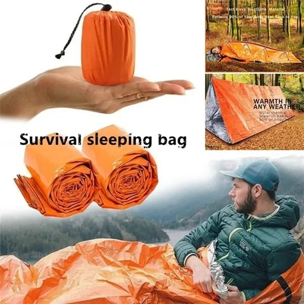 Portable Waterproof Survival Emergency Bivvy Sleeping Bag