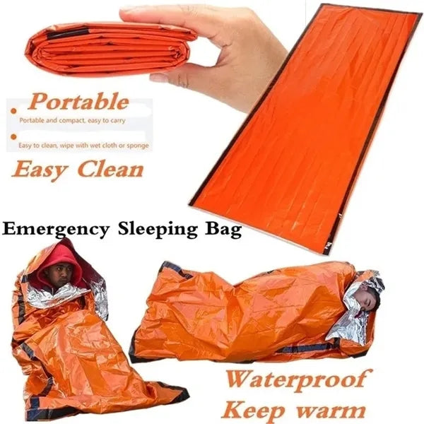 Portable Waterproof Survival Emergency Bivvy Sleeping Bag