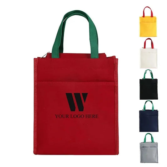 Tote Bag with Zipper