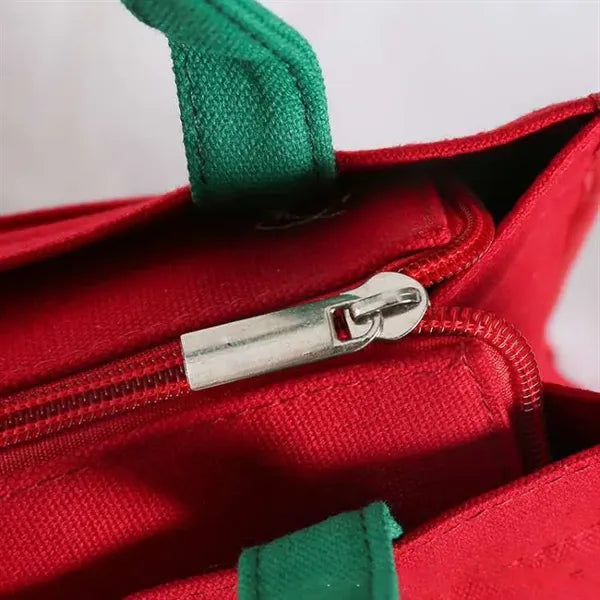 Tote Bag with Zipper