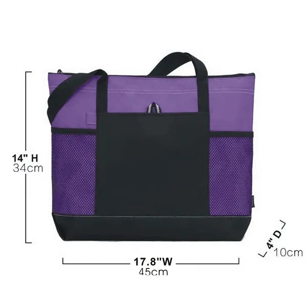Large Capacity Foldable Waterproof Sandproof Beach Tote Bag