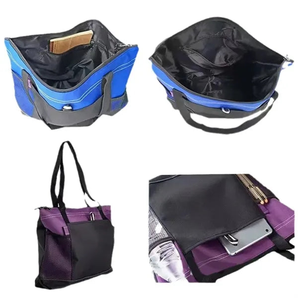 Large Capacity Foldable Waterproof Sandproof Beach Tote Bag
