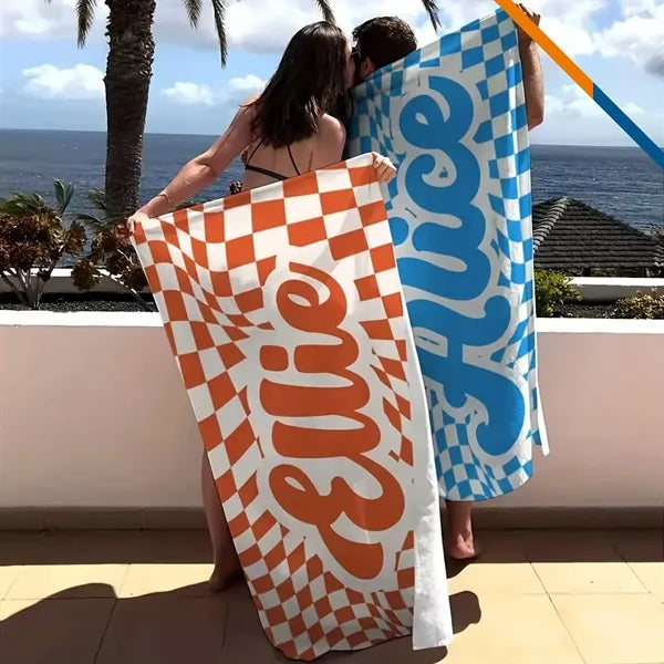 Litery Beach Towel - Style B
