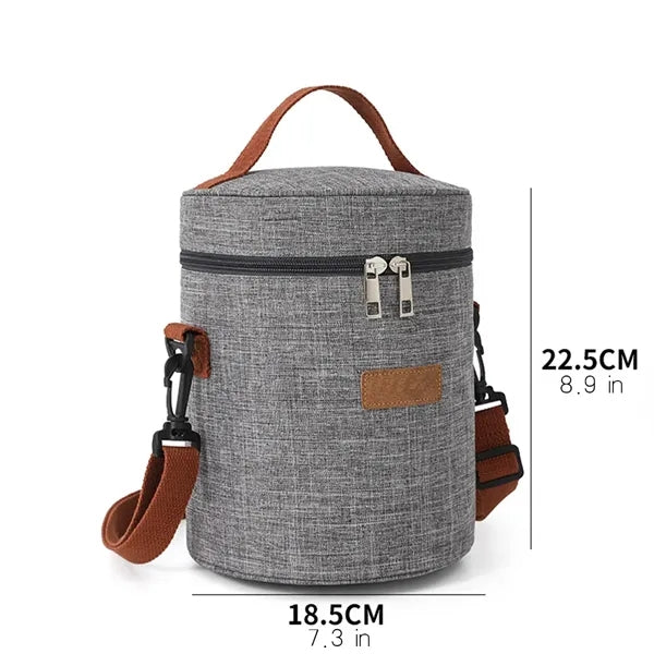 4 Styles Lunch Insulated Cooler Bags Picnic Outdoor Handbag