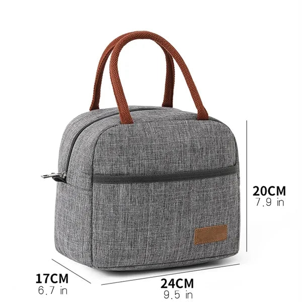 4 Styles Lunch Insulated Cooler Bags Picnic Outdoor Handbag