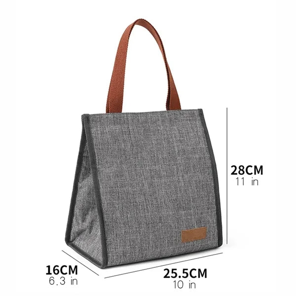 4 Styles Lunch Insulated Cooler Bags Picnic Outdoor Handbag