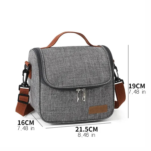 4 Styles Lunch Insulated Cooler Bags Picnic Outdoor Handbag